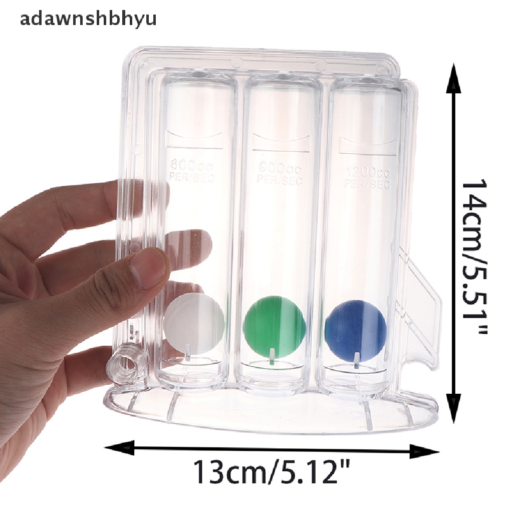Dụng Cụ Luyện Tập Hô Hấp Hơi Thở Sâu adawnshbhyu Chuyên Dụng