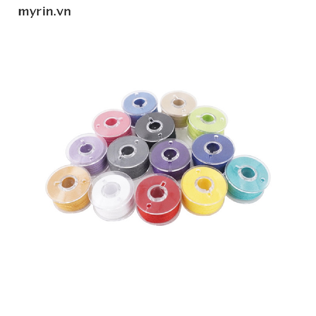 Hộp 25 Cuộn Chỉ Thêu Polyester Kèm Hộp Đựng