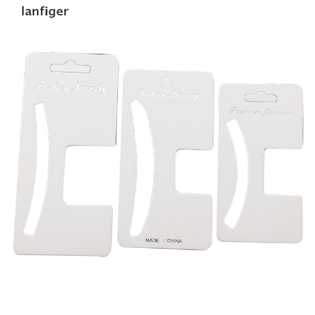 Set 50 Thẻ Kẹp Giấy Trưng Bày Kẹp Tóc Trang Sức DIY