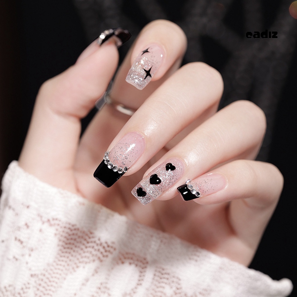 Gel Sơn Móng Tay Nhanh Khô Màu Trắng Đen 5g Dùng Một Lần Tiện Dụng DIY