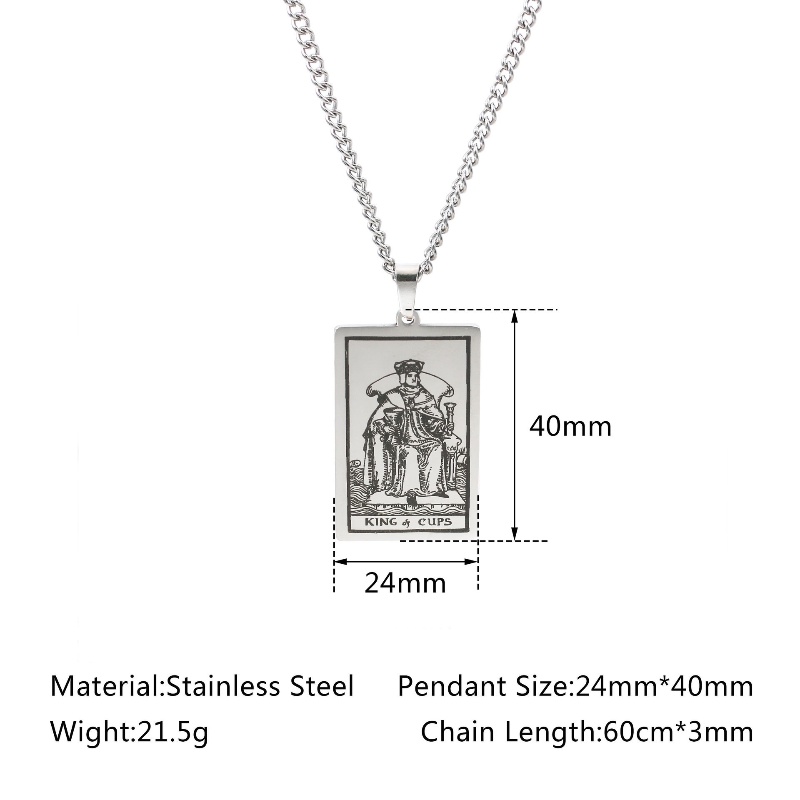 Z Vòng cổ Bằng Thép Titan Không Gỉ Phong Cách Hip Hop Thời Trang Cho Nam