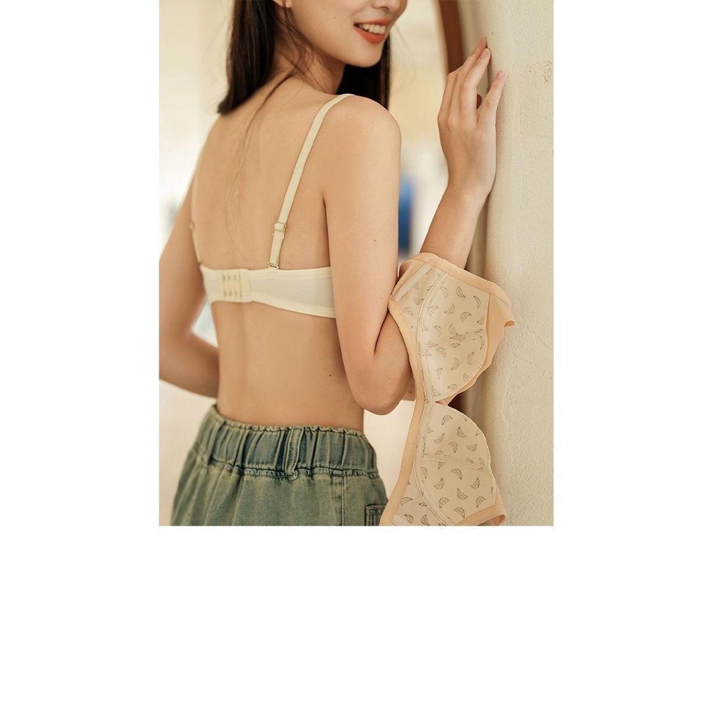 Áo Ngực Một Mảnh Không Gọng Thép Thân Thiện Với Da Không Đường May Nhẹ Nhàng Gợi Cảm Cho Nữ