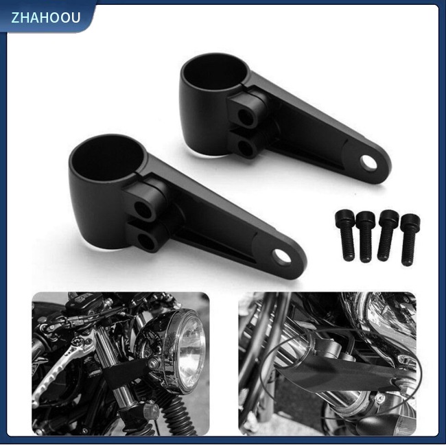 ☃Phụ Kiện Trang Trí Nhà Cửa Kiểu Dáng Dễ Thương Xinh Xắn☃ 1 Cặp Giá Đỡ Đèn Pha 35mm 39mm 41mm Cho Xe Mô Tô