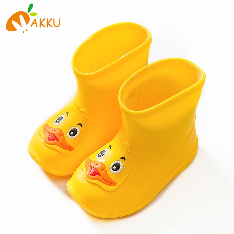 Giày Bốt Đi Mưa Chống Trượt Chống Thấm Nước In Hoạt Hình Dễ Thương Cho Bé