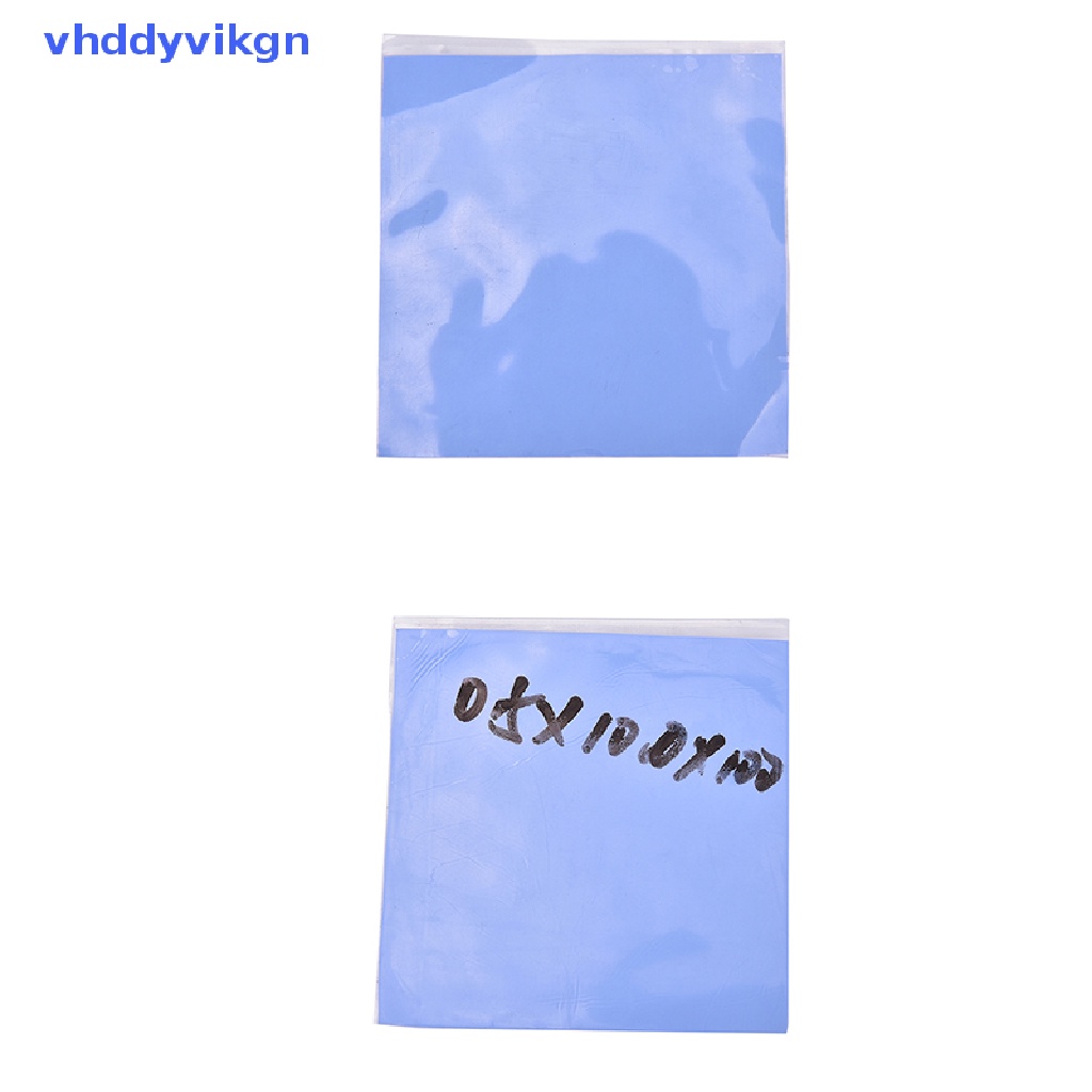 Tấm Tản Nhiệt CPU GPU Màu Xanh Dương Bằng Silicon Kích Thước 100Mmx100Mmx0.5Mm