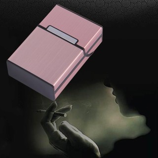 Light Aluminum Cigarette Cigar Case Pocket Box Container Storage Holder