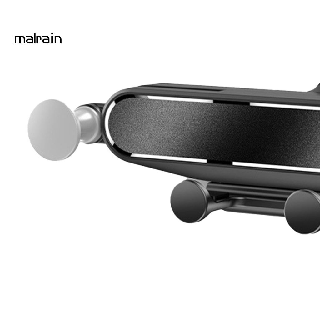 [Ma] Giá Đỡ Điện Thoại Di Động Mini Gắn Khe Điều Hòa Xe Hơi Trọng Lực Thời Gian Dài