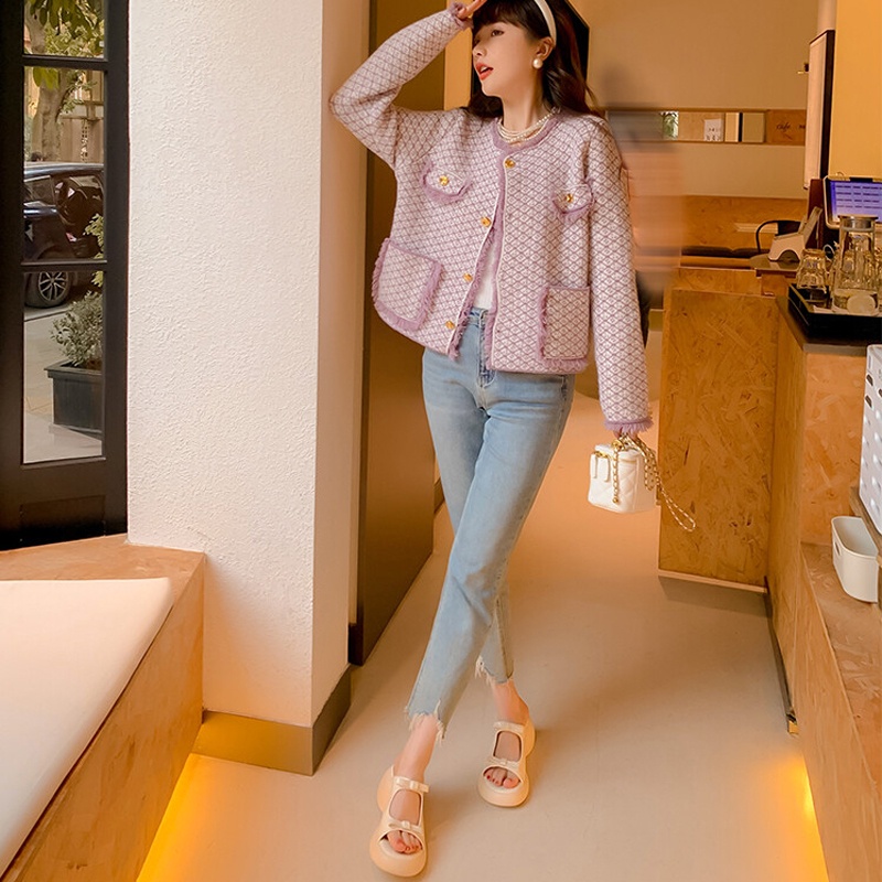 Dép Da PU Đế Dày Hở Ngón Đính Nơ Thoáng Khí Thời Trang Mùa Hè Cho Nữ