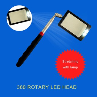 Telescopic Detection Mirror Led Inspection Magnification Inspection Mirror