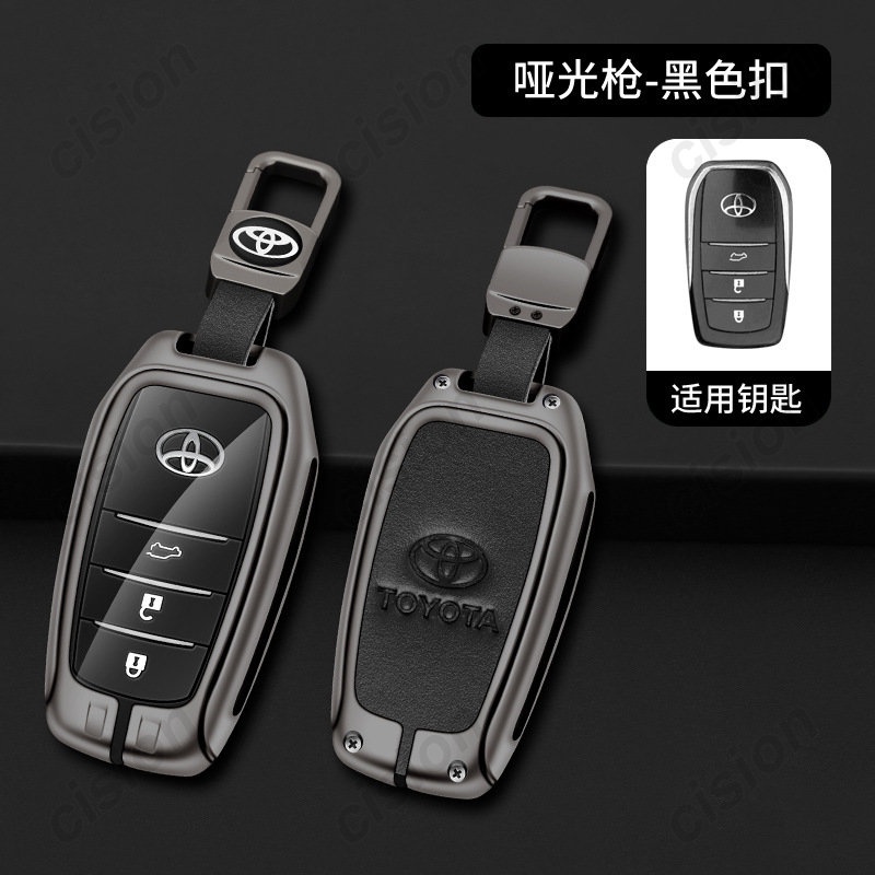 Bao Da Chìa Khóa Thông Minh Cho Xe Hơi Toyota Fortuner Innova Hilux Revo Vigo Alphard Vellfire Harrier Corolla Crown Highlander RAV4 Yaris Land Cruiser Prado