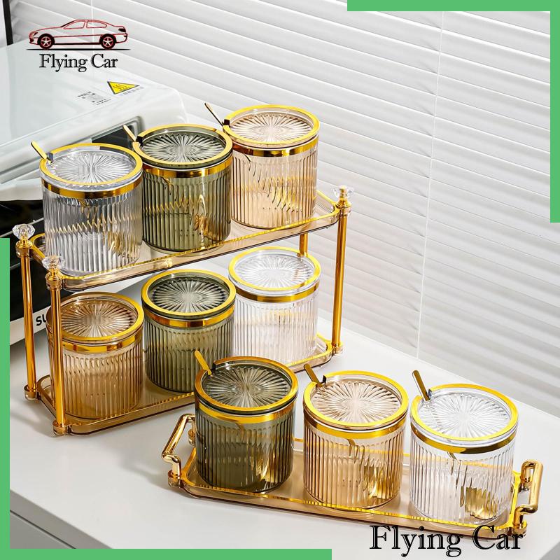 Hộp Đựng Gia Vị Nhà Bếp Đếm Thực Phẩm Chống Bụi Đa Năng Lzdjfmy2