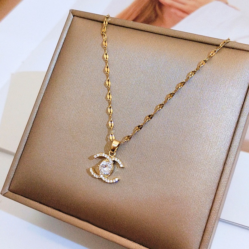 Dây Chuyền Thép Titan Mạ Vàng 18K Không Phai V1S01