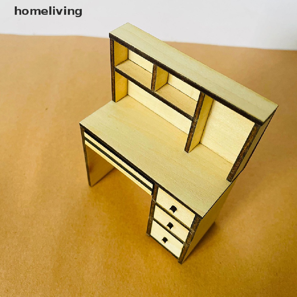 Kệ Sách Mini Tỉ Lệ 1 / 12 Trang Trí Nhà Búp Bê