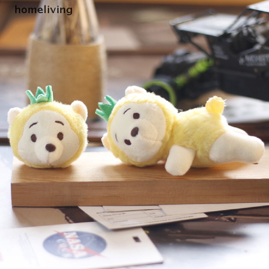 1 Móc Khóa Gấu Pooh Nhồi Bông Mềm Mại Đáng Yêu