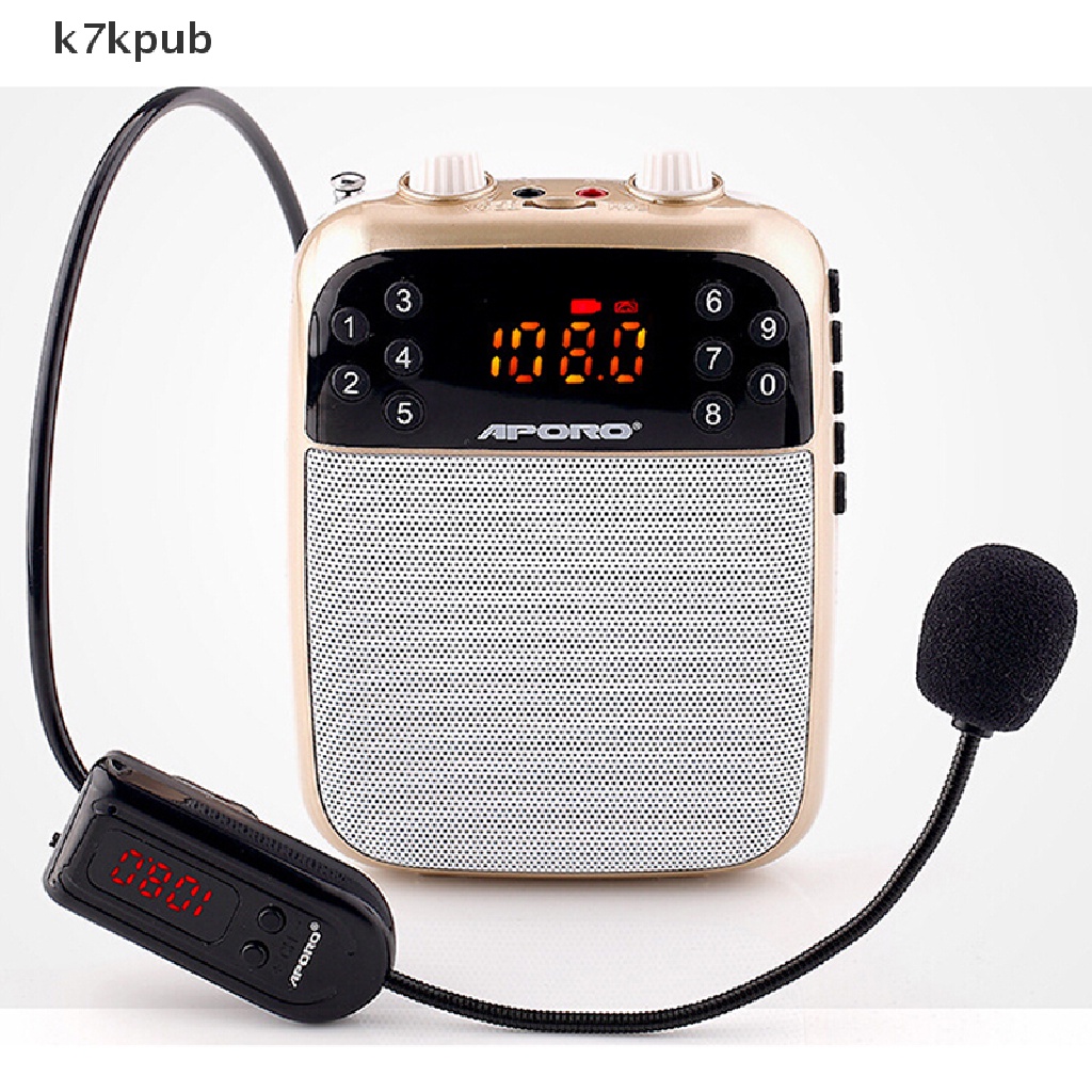 FM không dây Microphone tai nghe loa đài phát thanh cho loa/Giảng Dạy/tour du lịch VN