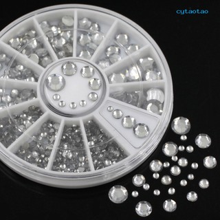Hộp 300 hạt cườm 3d lấp lánh trang trí móng nghệ thuật