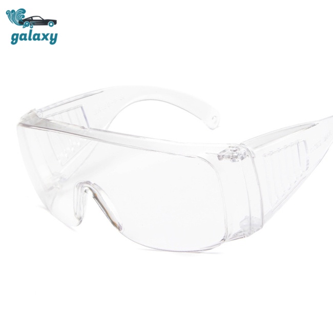 Galaxy Kính Mát Gọng Lớn Trong Suốt Chống Gió / Bụi Bẩn Độ Nét Cao Thời Trang Cho Nam Và Nữ