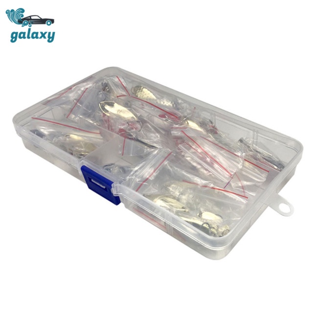 Galaxy Set 10 / 25 / 35 Mồi Giả Nhử Cá Bằng Kim Loại Chất Lượng Cao