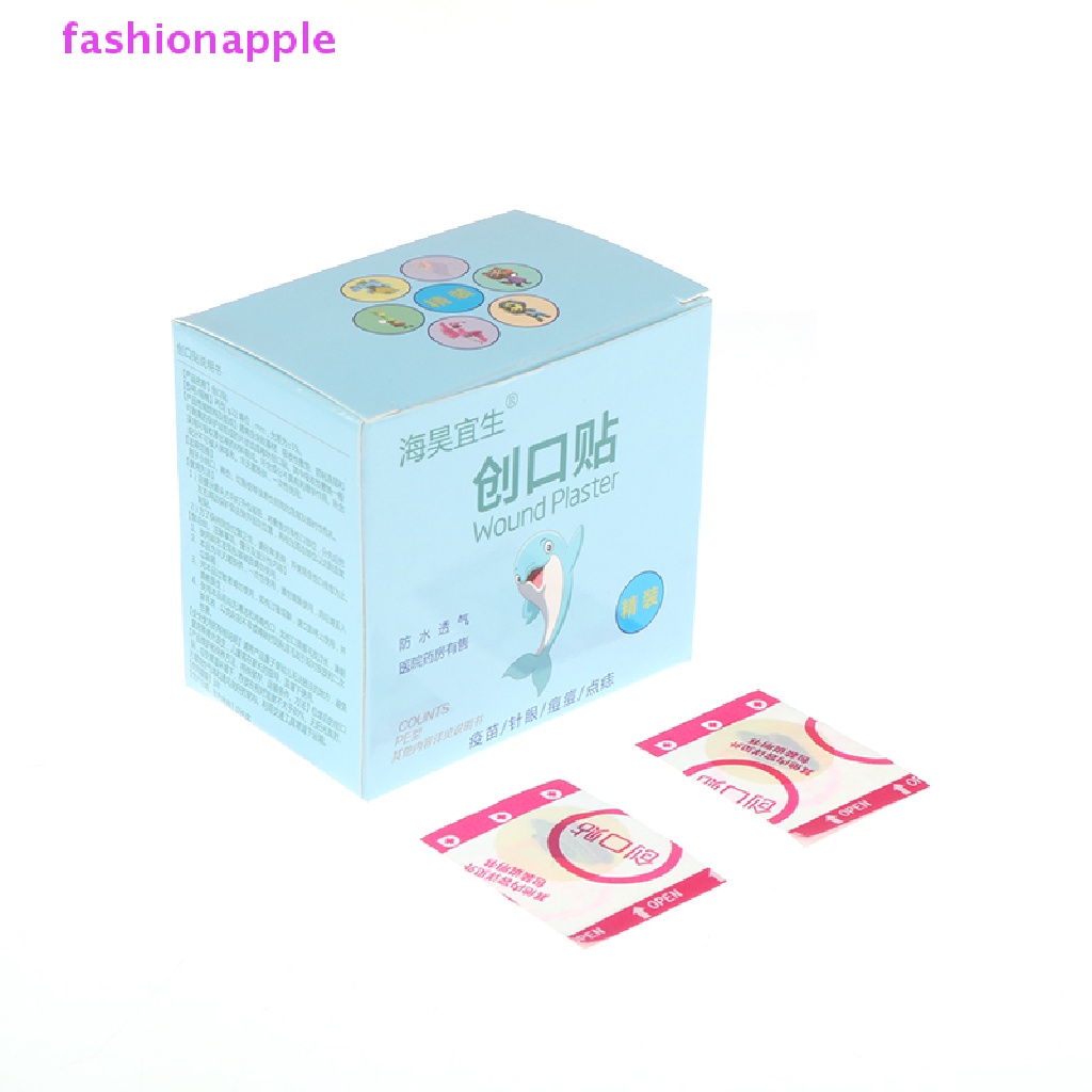 Hộp 20 / 50 / 100 Băng Keo Tròn Dán Vết Thương Cho Bé