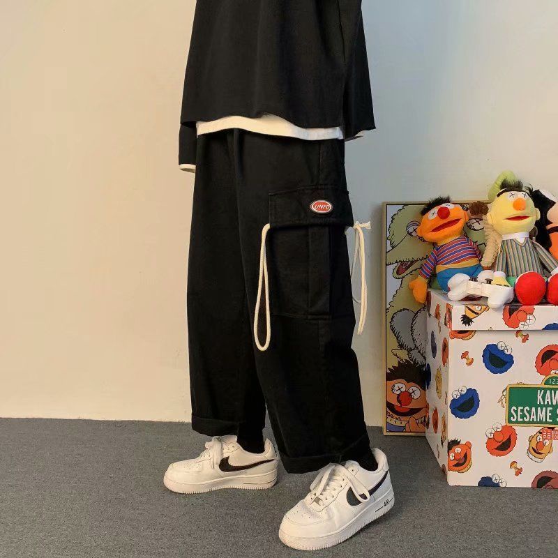 Quần ống rộng Phong Cách Hàn Quốc Thời Trang Xuân Hè Cho Nam