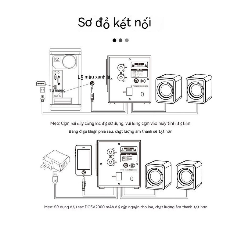 Loa Máy Tính Để Bàn Phòng Khách Loa Siêu Trầm Gia Dụng Loa Siêu Trầm Bluetooth Có Dây Loa Chất Lượng Âm Thanh Cao