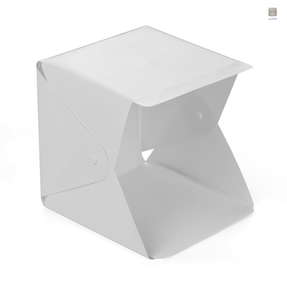 Hộp Đèn LED Mini 6000K Có Thể Gập Lại Màu Trắng Đen Hỗ Trợ Chụp Ảnh Trang Sức