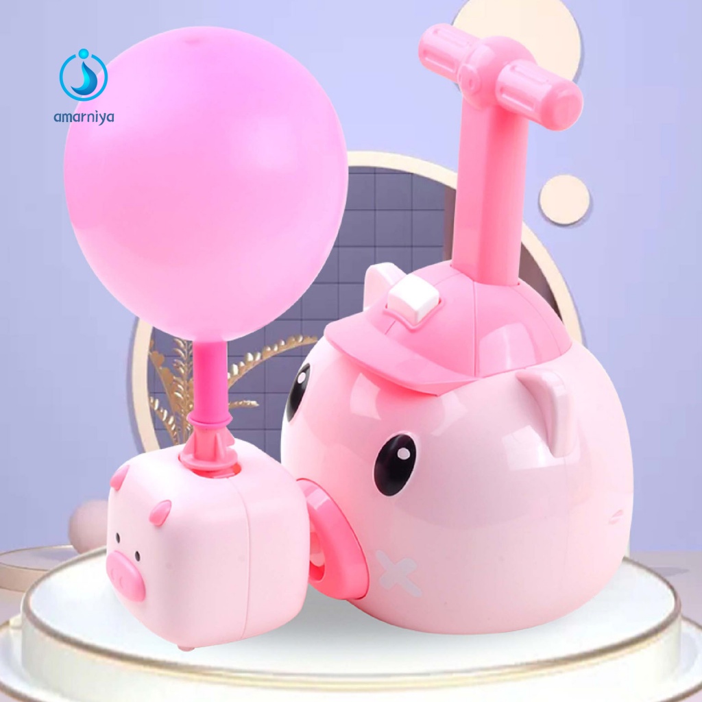 1 Bộ Đồ Chơi Xe Hơi Chạy Bằng Bong Bóng Vui Nhộn Cho Bé