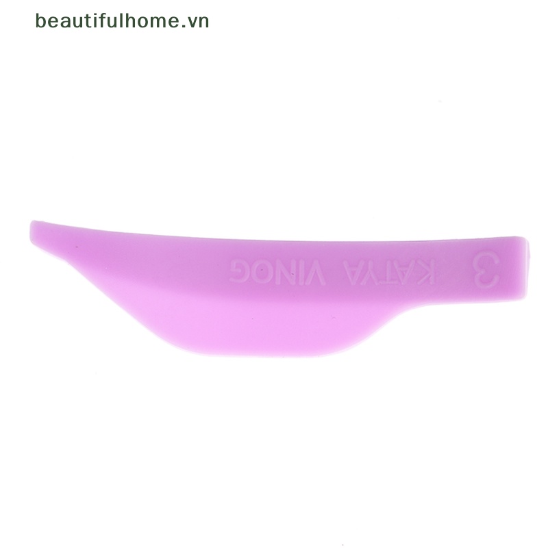 Set 4 Cặp Đệm Silicone Hỗ Trợ Uốn Cong Lông Mi