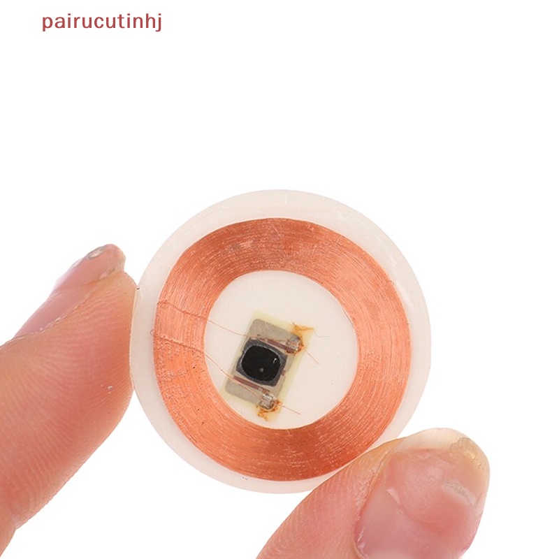 Set 5 Tấm Hình Dán 25mm 125Khz RFID TK4100 Có Thể Xóa Được Cho Thẻ Từ Xa