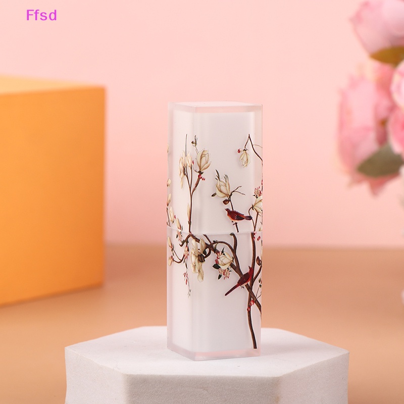 {Ffsd} Hộp Rỗng Đựng Son Dưỡng Môi 3D Có Thể Nạp Đầy Lại Dùng Khi Đi Du Lịch * Bán Chạy