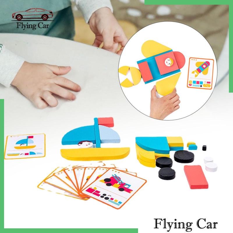 [Lzdjfmy2] Bộ Xếp Hình Montessori Cho Bé Từ 3 Tuổi