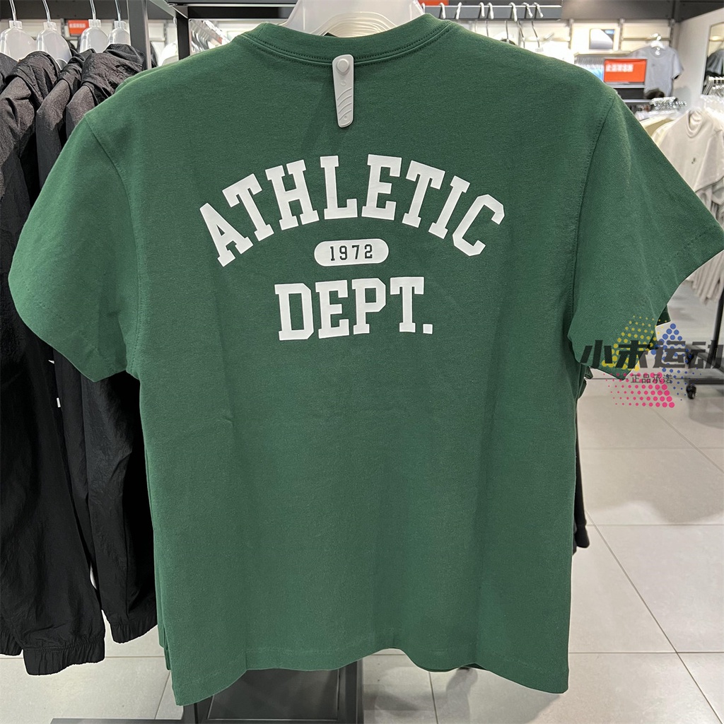 Air jordan 100% cotton in hình tròn cổ t-shirt thêu logo, tay ngắn có chữ ở mặt sau