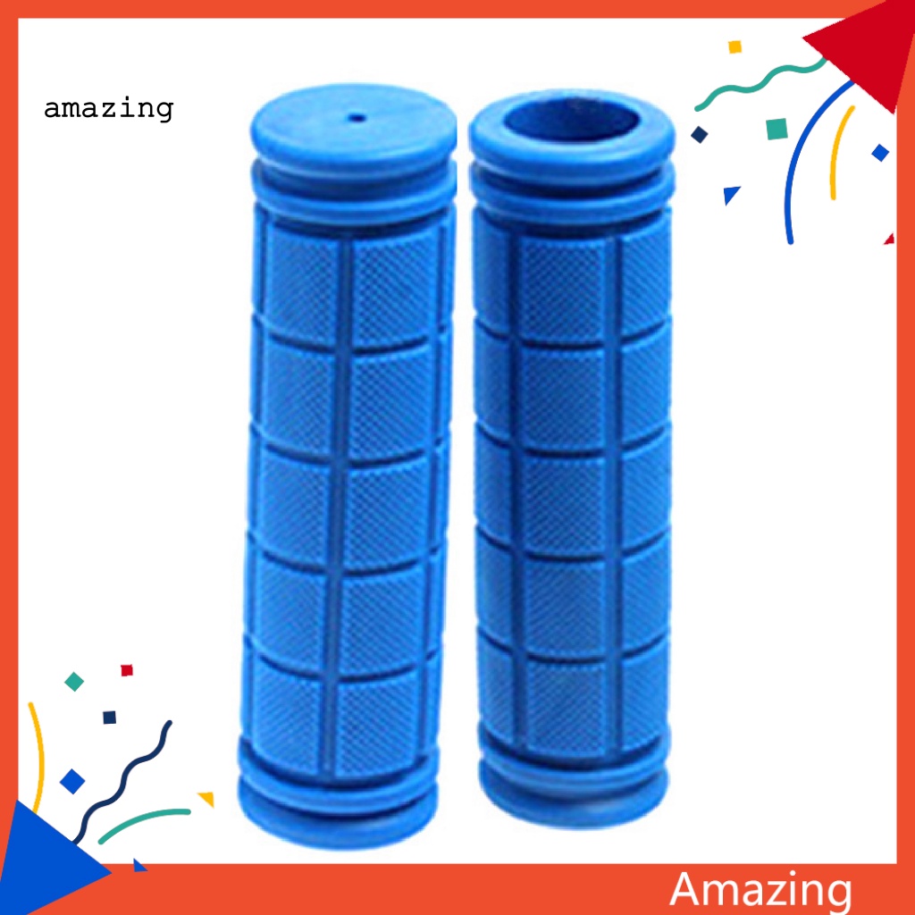 1 Cặp Vỏ Bọc Tay Lái Xe Đạp Bằng Silicone Chống Trượt