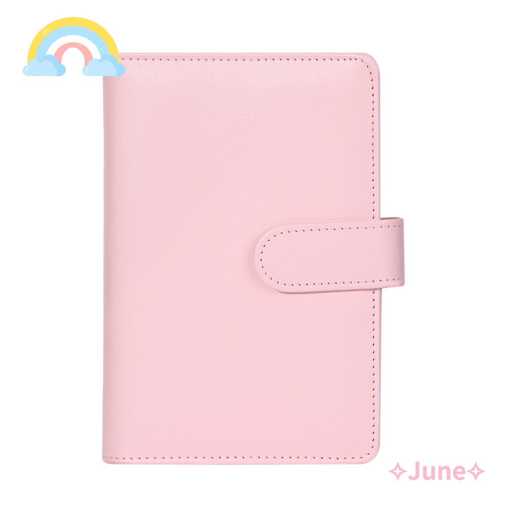 Sổ tay kết hợp ví đựng tiền khổ A6 nhiều màu sắc nhỏ gọn thuận tiện