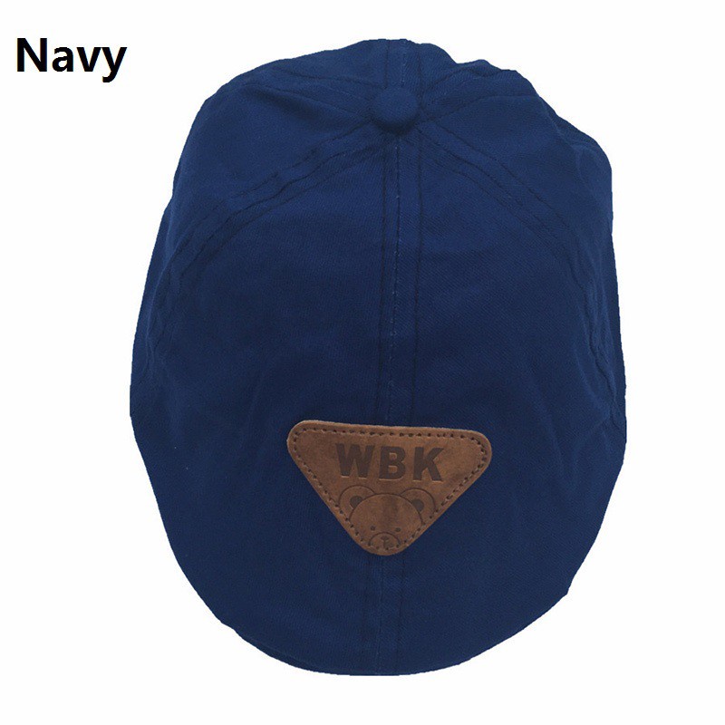 Mũ Beret Chống Nắng Màu Sắc Đơn Giản Thời Trang Mùa Hè Cho Bé Trai Và Gái