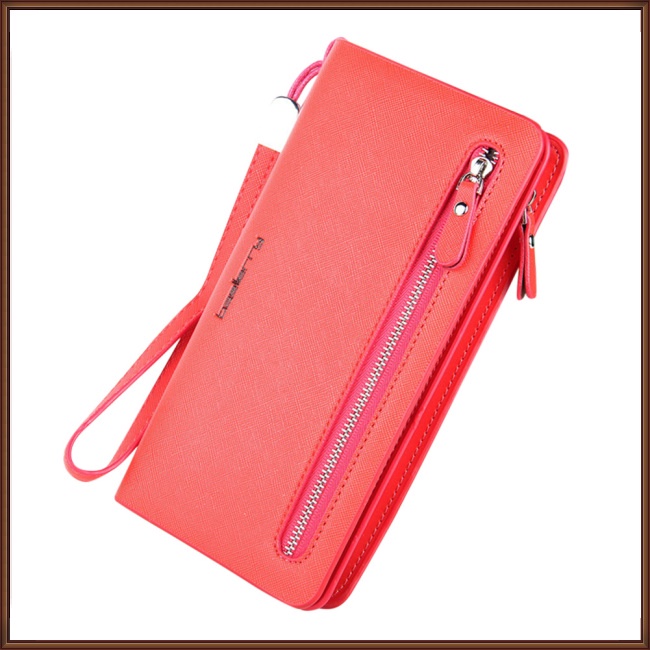 Ví Dài Đựng Điện Thoại Đa Năng Có Khóa Kéo Dành Cho Nữ