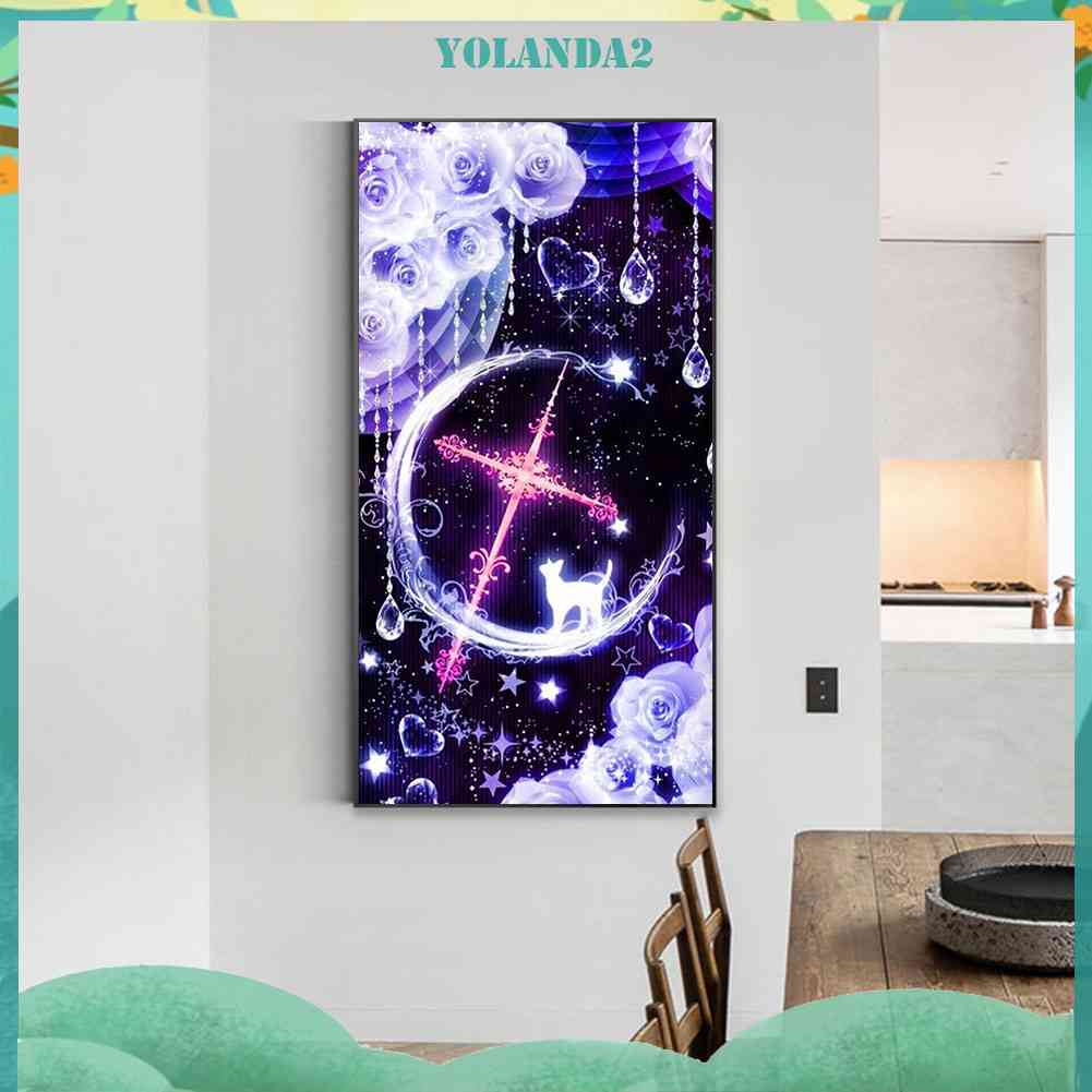 Bộ Tranh Đính Đá Kim Cương Toàn Bộ Hình Vẽ Chữ Thập Diy