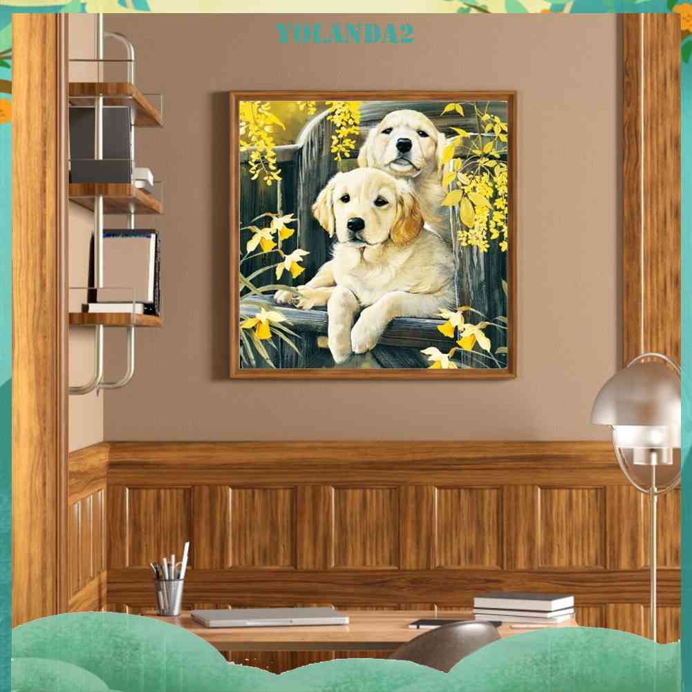 Tranh Đính Đá Kim Cương Toàn Bộ 5D DIY Hình Vẽ Vườn Hoa