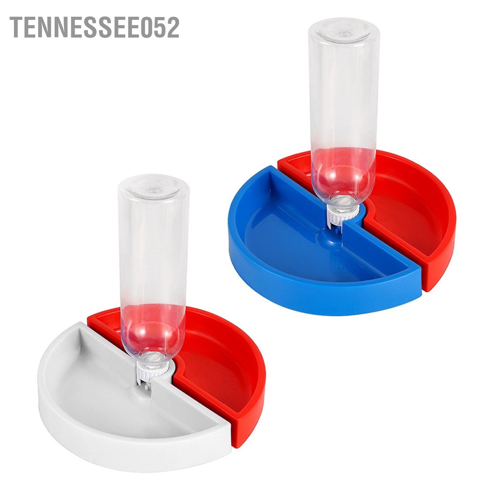 Tennessee052 Bát Thức Ăn Nước Cho Mèo Có Thể Tháo Rời Chống Trơn Trượt Dung Tích Lớn Bộ Đĩa Thú Cưng Với Bình Trong Nhà