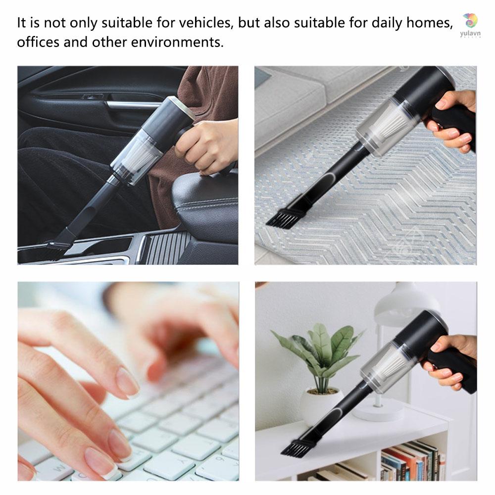 Máy Hút Bụi Cầm Tay Công Suất Cao Không Dây Có Thể Sạc Lại Kèm Bộ Lọc Nước Tiện Dụng