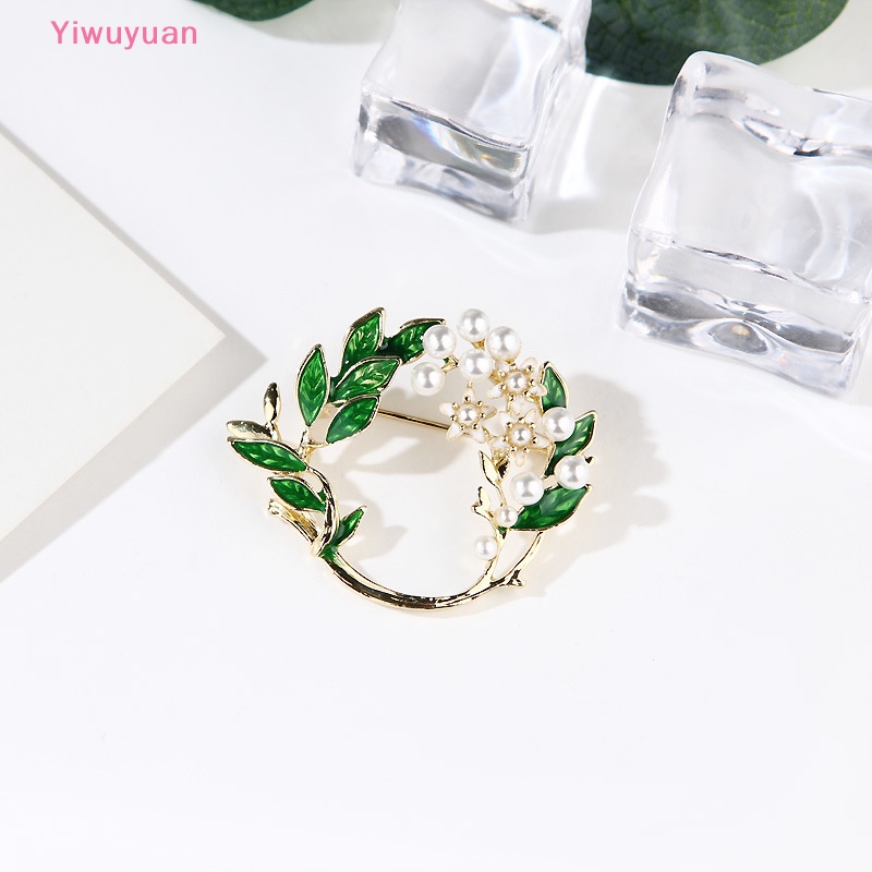 < Yiwuyuan > Ghim Cài Áo Hình Hoa Lily Tráng Men Cao Cấp Sáng Tạo Đơn Giản Thời Trang Mới Dành Cho Nữ