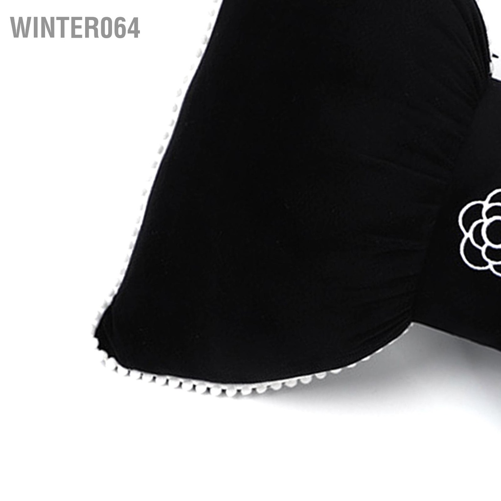 Winter064 Đệm Cổ Ghế Ô Tô Sang Trọng Bông PP Hình Bướm Dễ Thương Mềm Mại Thoải Mái Gối Hỗ Trợ Thắt Lưng Đa Năng Cho Văn Phòng Tại Nhà