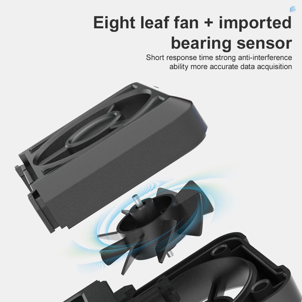 Máy Đo Nhiệt Độ Gió / Độ Ẩm Không Khí Cầm Tay Màn Hình LCD HT605 2.2-inch