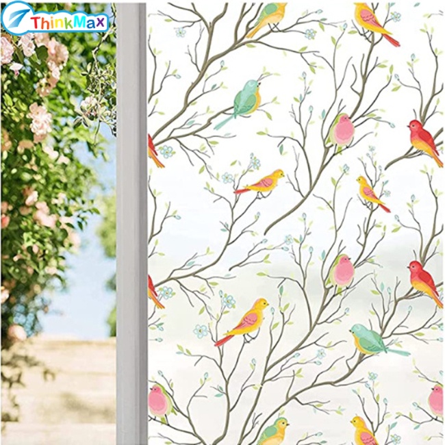 Miếng Dán Kính Cửa Sổ Mặt Nhám Chống Nhìn Trộm Không Để Lại Dấu Vết Nhiều Màu Sắc