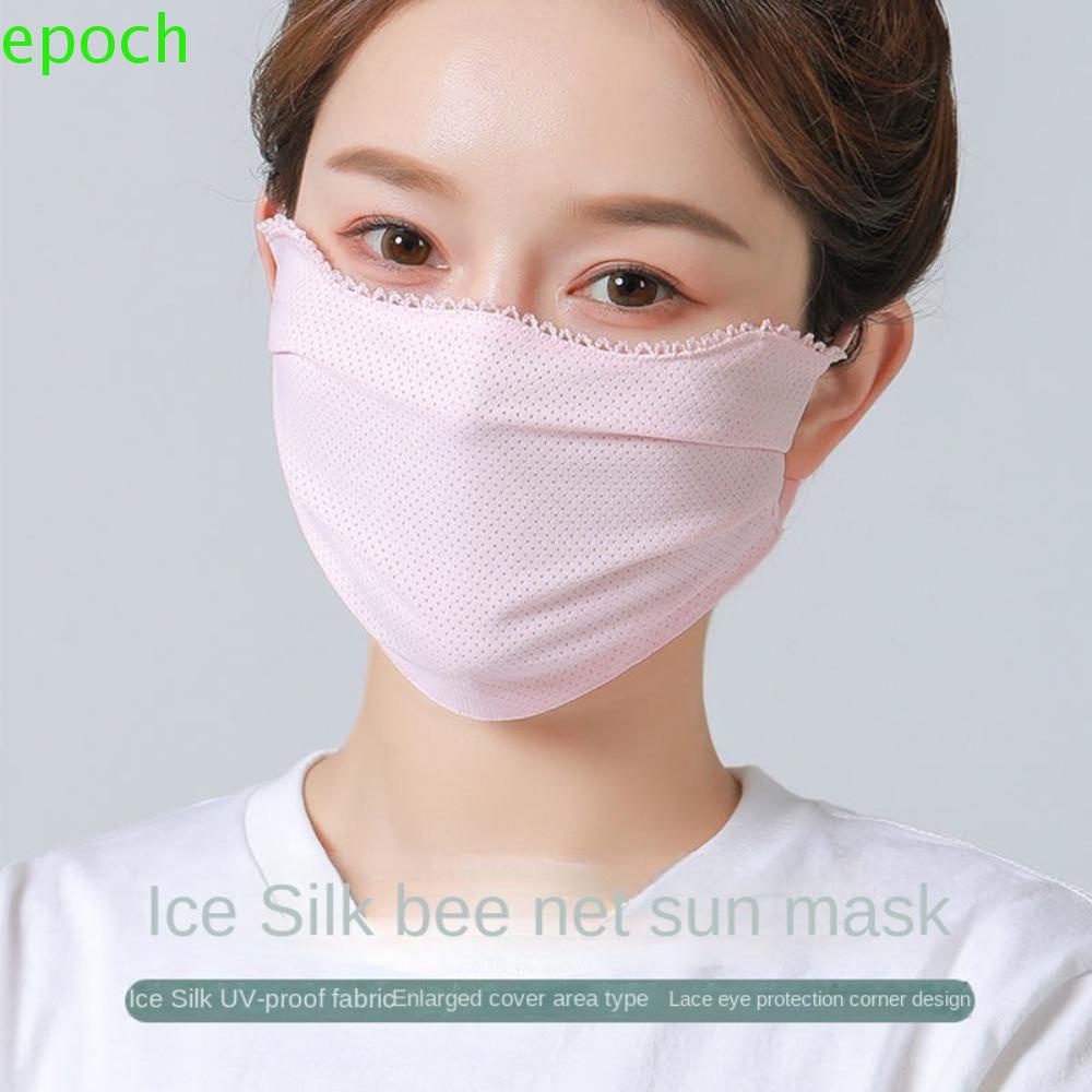 Epoch Mặt Nạ Chống Nắng Bảo Vệ Mắt Màu Trơn Chống Tia UV Thời Trang Cho Nữ