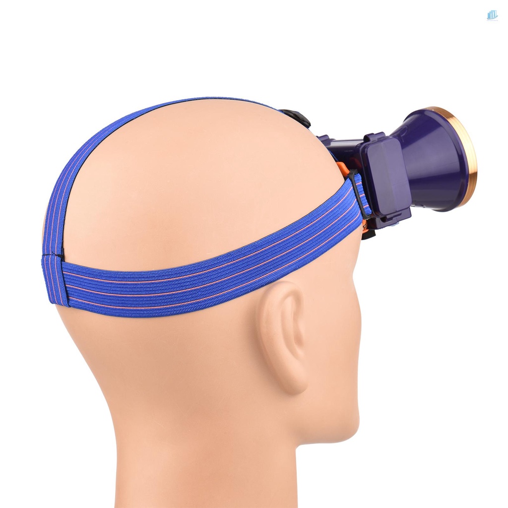 Đèn Pin LED Đeo Đầu Thông Minh 3 Chế Độ Bằng Silicon Co Giãn Chống Thấm Nước Tùy Chỉnh Tiện Dụng Chất Lượng Cao