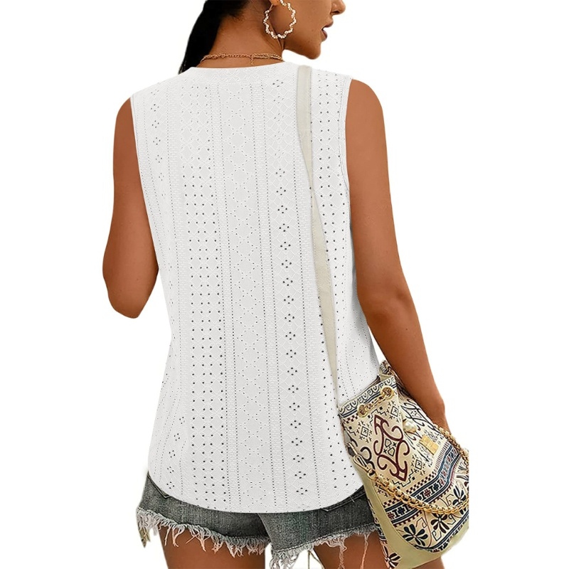 Áo Tank Top Cổ Chữ V Dáng Rộng Thời Trang Mùa Hè Dành Cho Nữ