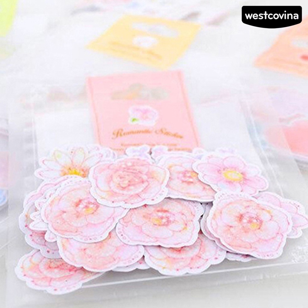 [COD]♪Bộ 70 Miếng Dán PVC Màu Nước Tự Dính Trang Trí Hành Lý / Laptop Dễ Thương