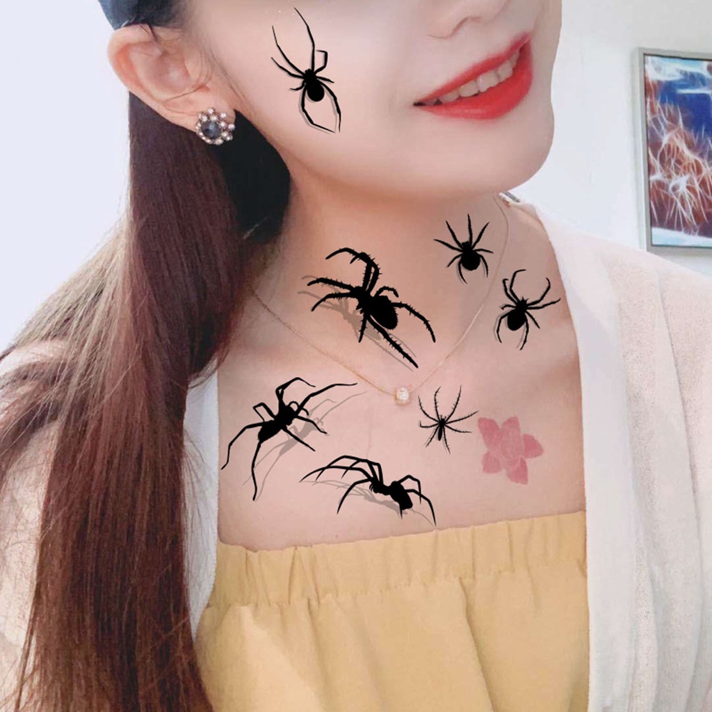 Hình Xăm Dán Nghệ Thuật Cơ Thể Người Nhện Trọng Lượng Nhẹ Thân Thiện Với Môi Trường Chống Nước Chống Mồ Hôi Dễ Sử Dụng Cho Tiệc Halloween