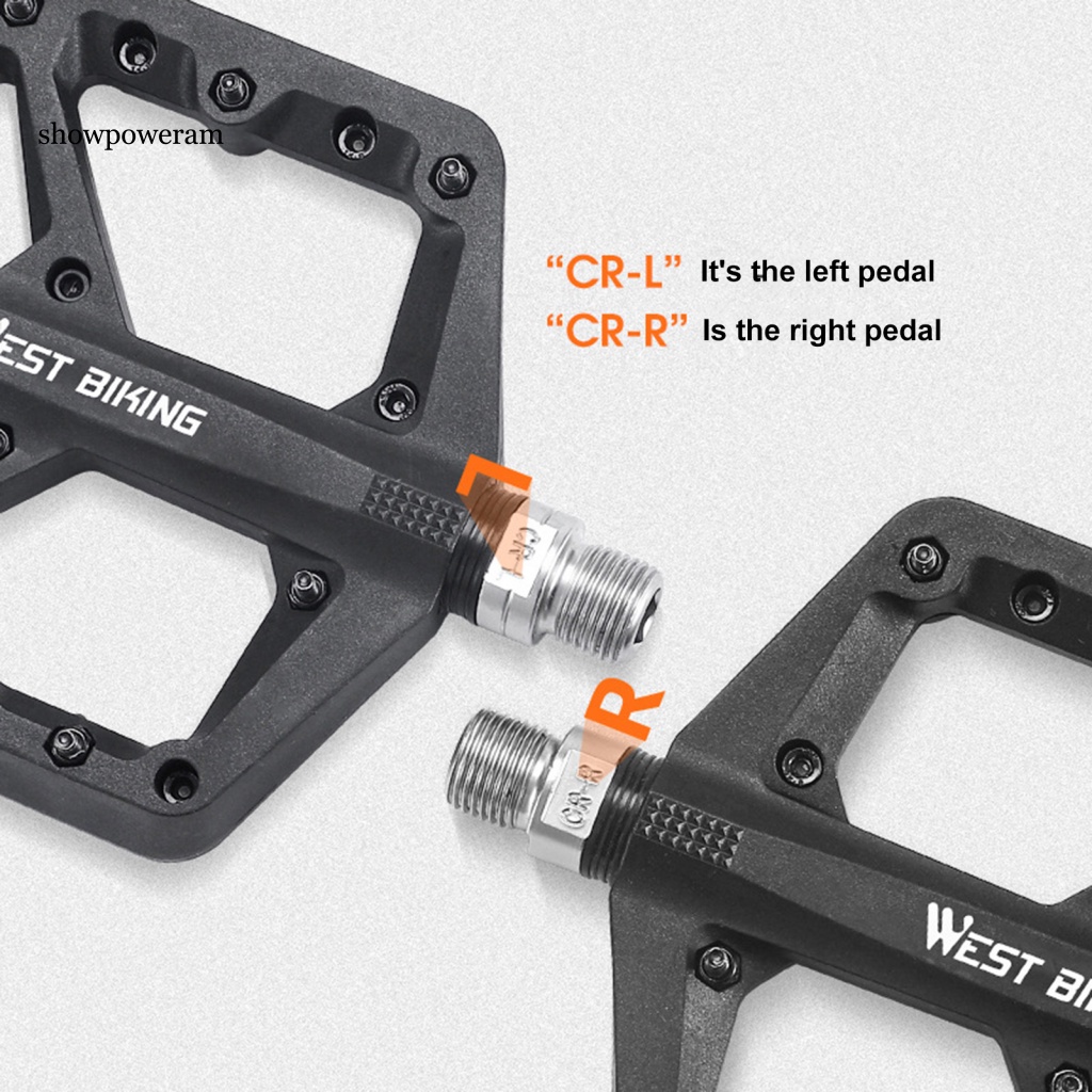 1 Cặp Bàn Đạp Xe Đạp Bằng Nylon Chống Mòn Chống Thấm Nước Tiện Dụng